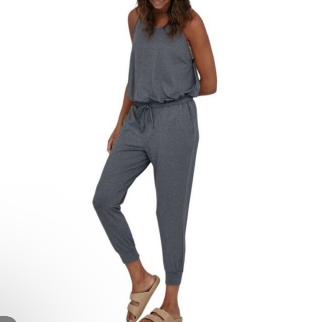 Patagonia Seabrook Jumpsuit- Women's Size Xl In Plume Gray Nwot